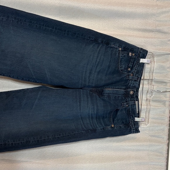 AG Jeans Hattie High-Rise Barrel Jeans Size 29 Japanese Fabric Dark Wash - Picture 4 of 8